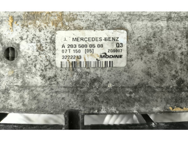 Интеркулер  A2035000500, 3222213   Mercedes-Benz CLK A209 C209 