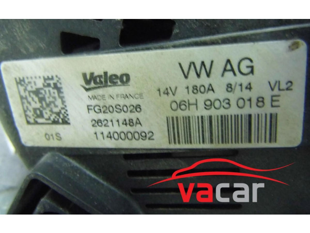 Генератор 06H903018E   Audi A6 S6 C7 4G      