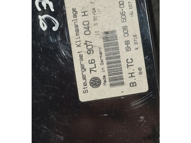 Блок управления климат-контролем 7L6907040H   Volkswagen Touareg I