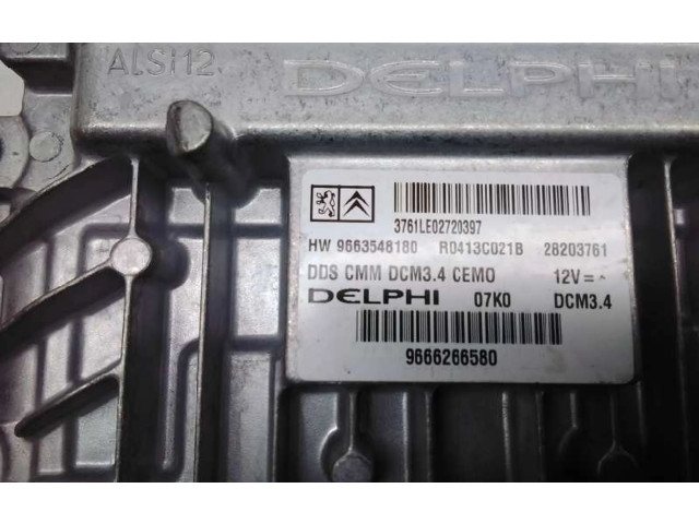 Řídící jednotka 9663548180   Peugeot 407 2010