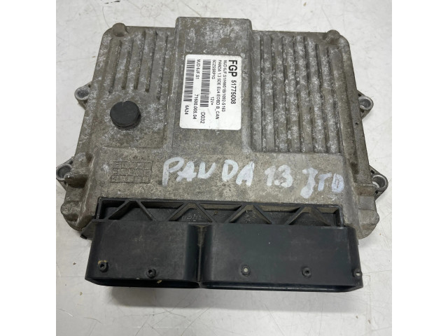 Блок управления двигателя 51775008, 7160000504   Fiat Panda II