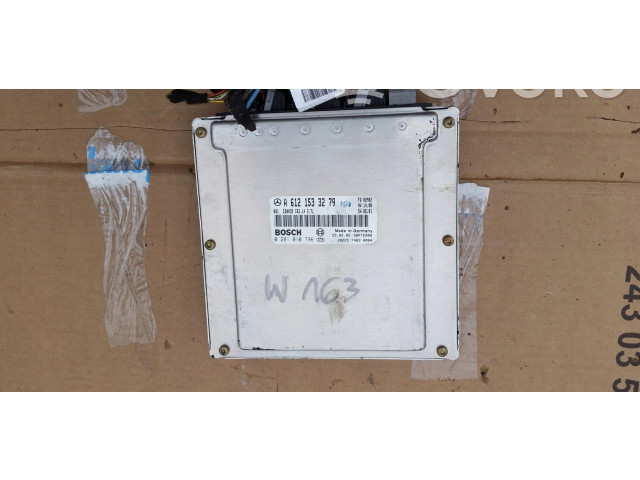 Řídící jednotka A6121533279   Mercedes-Benz ML W163 2001
