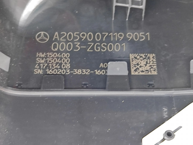 Подрулевой переключатель A2059007119   Mercedes-Benz GLC X253 C253