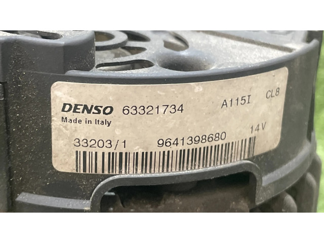 Генератор 63321734, DENSO   Citroen Xsara 2.0     