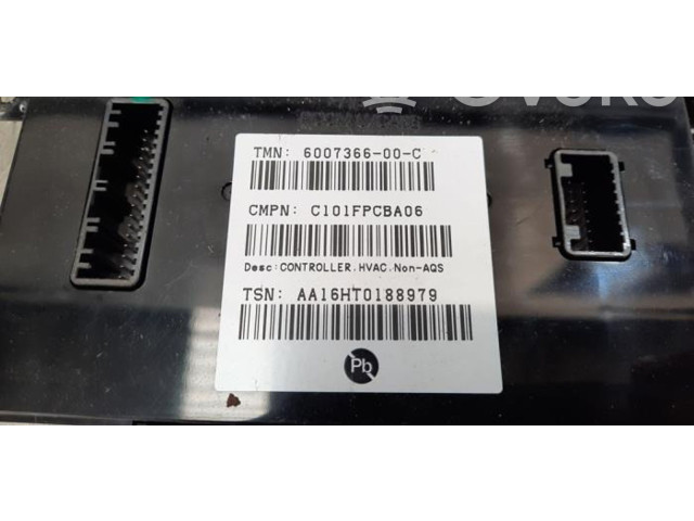 Блок управления климат-контролем 600736600C   Tesla Model S