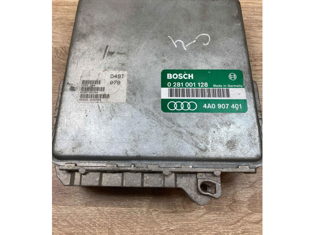 Řídící jednotka 4A0907401, 0281001128   Audi 100 S4 C4 1990