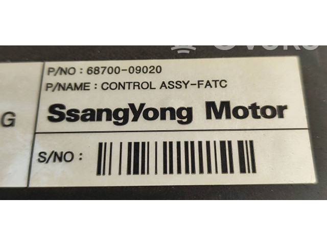 Блок управления климат-контролем 6870009020   SsangYong Actyon