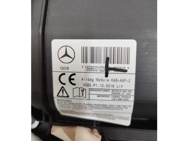 Подушка безопасности для колен 16686001023, 16906186   Mercedes-Benz GLE (W166 - C292)
