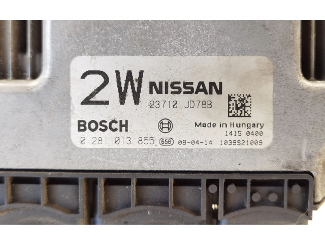 Řídící jednotka 23710JD78B   Nissan Qashqai+2 2008