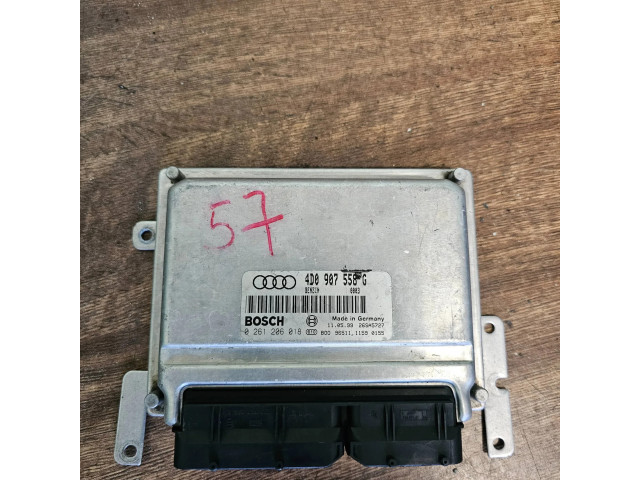 Блок управления двигателя 4D0907558G, 0261206018   Audi A8 S8 D2 4D