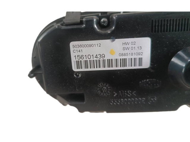 Блок управления климат-контролем 156101439, 503600090112   Alfa Romeo Giulietta