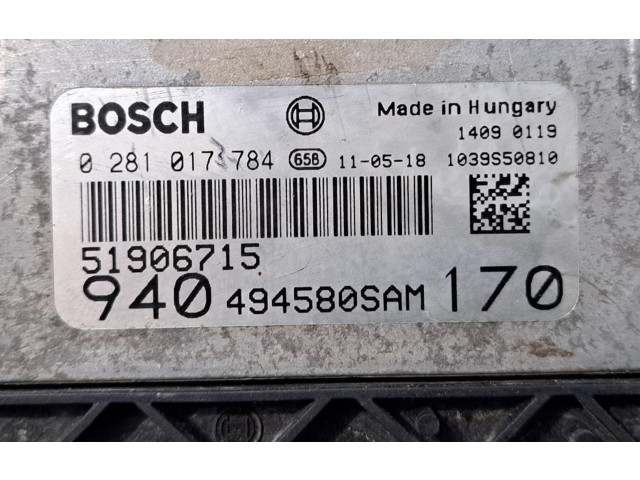 Řídící jednotka 519067150281017784, 519067150281017784   Alfa Romeo Giulietta 2010