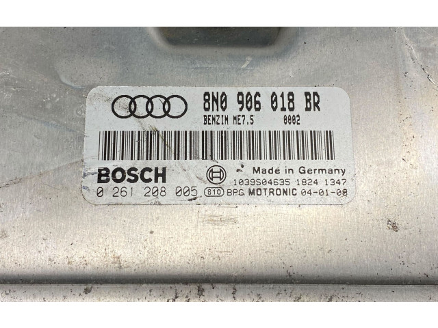 Řídící jednotka 8N0906018BR, 1039S04635   Audi TT Mk1 2004