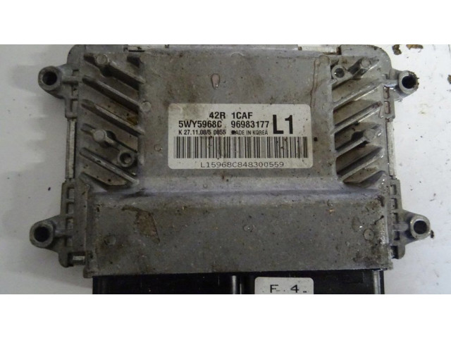 Блок управления двигателя 96983177L1   Chevrolet Aveo