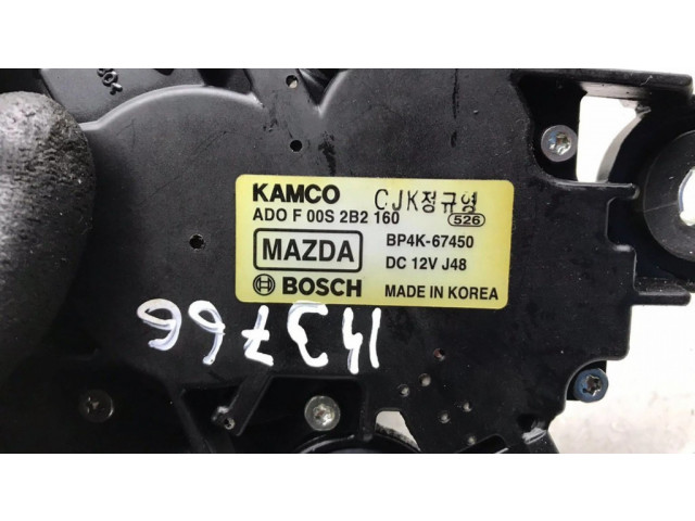 Моторчик заднего дворника bp4k67450, K3766    Mazda 3 I