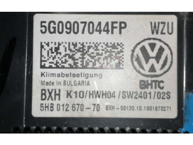 Модуль блока управления кондиционером 5G0907044FP   Volkswagen Golf SportWagen