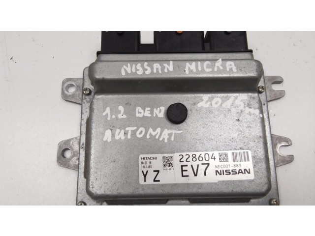 Řídící jednotka NEC001883, 228604   Nissan Micra 2015
