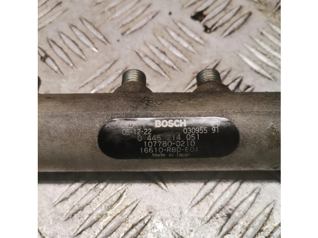 Vstřikovací lišta 0445214051   Honda Accord  pro naftový motor 2.2  