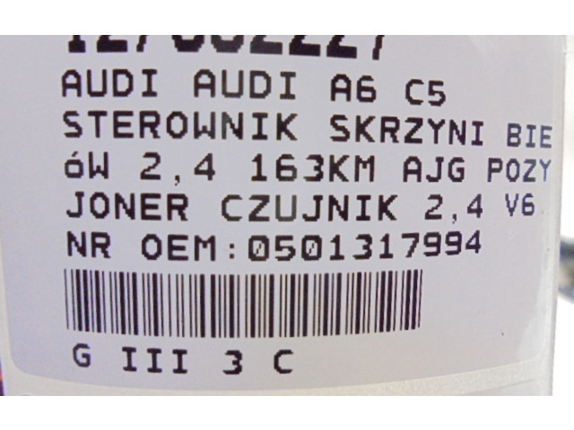 Блок управления коробкой передач 0501317994, 0501317994   Audi A6 Allroad C5