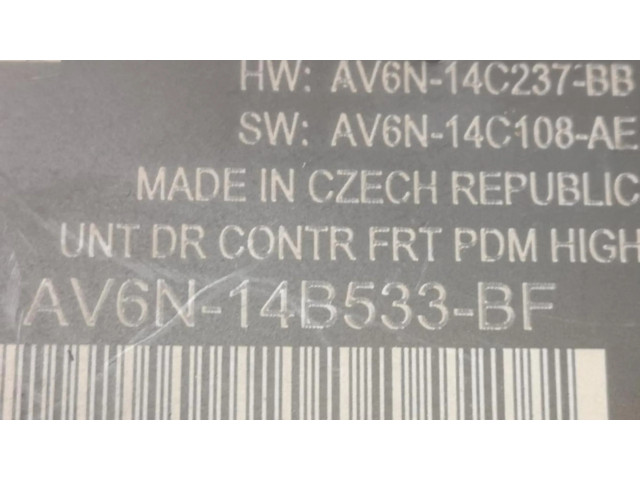 Řídící jednotka AV6N14B533   Ford Grand C-MAX 2011