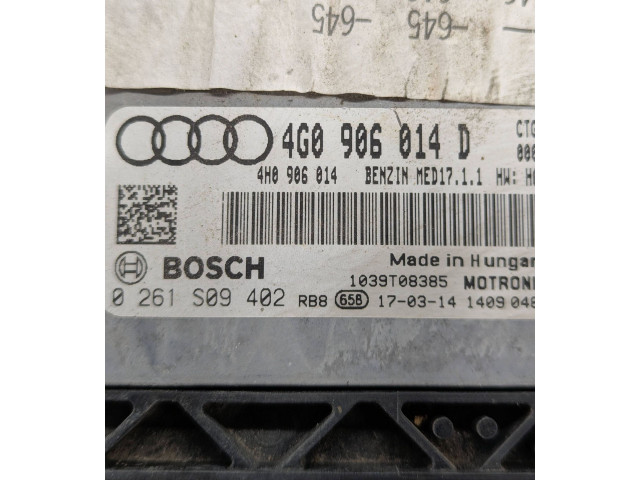 Блок управления двигателя 4G0906014   Audi A6 S6 C7 4G