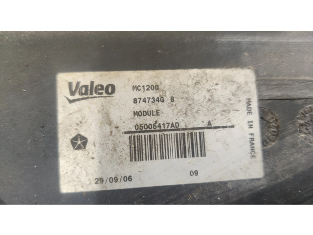 Вентилятор радиатора     874746V, 05005417AD    Chrysler Voyager 2.8