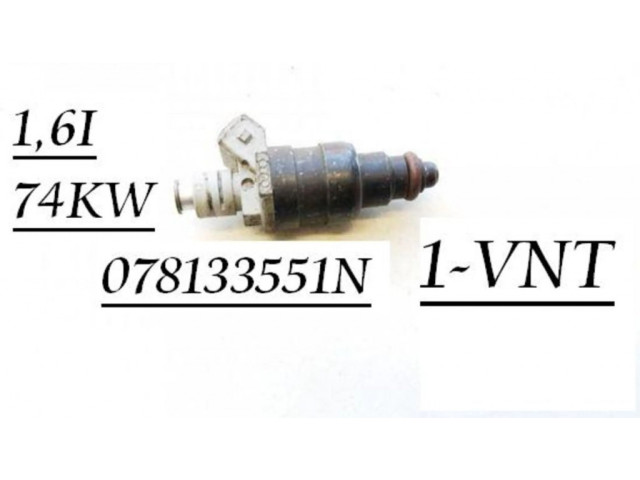 Vstřikovač 078133551N   Audi 80 90 S2 B4   0.0  