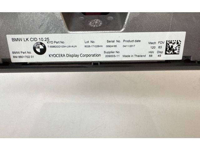 Дисплей    8801702, B026171028HN   BMW 5 G30 G31