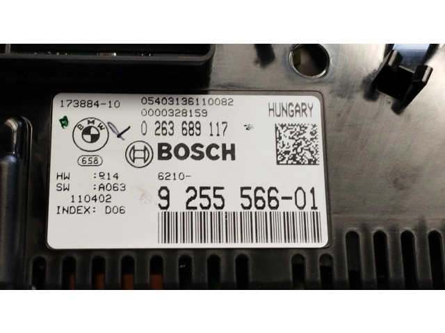 Přístrojová deska  BMW 5 GT F07 2011 0263689117, 925556601  