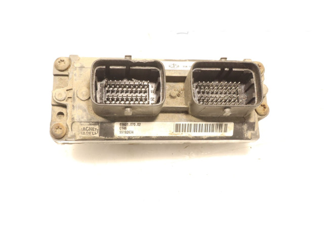 Блок управления двигателем ECU 436FA9VAD    Fiat Panda II