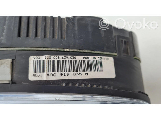 Панель приборов 4D0919035N, 110008639   Audi A8 S8 D2 4D       