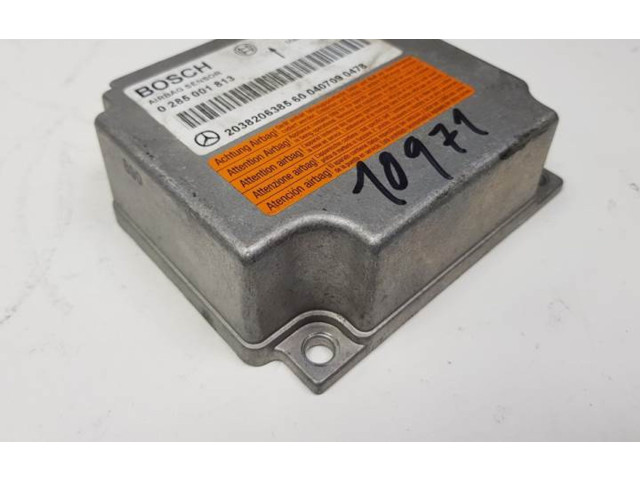 Блок подушек безопасности 2038206385, 600407090478   Mercedes-Benz CLK A209 C209