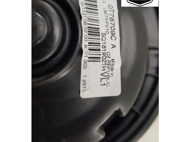 Вентилятор печки    5WB819015A, 5Q11819021H   Volkswagen Caddy