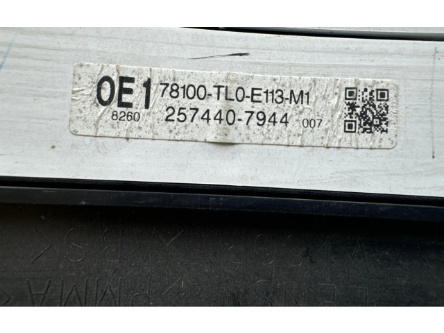 Přístrojová deska  Honda Accord 2009 78100TL0E113M1, 2574407944  
