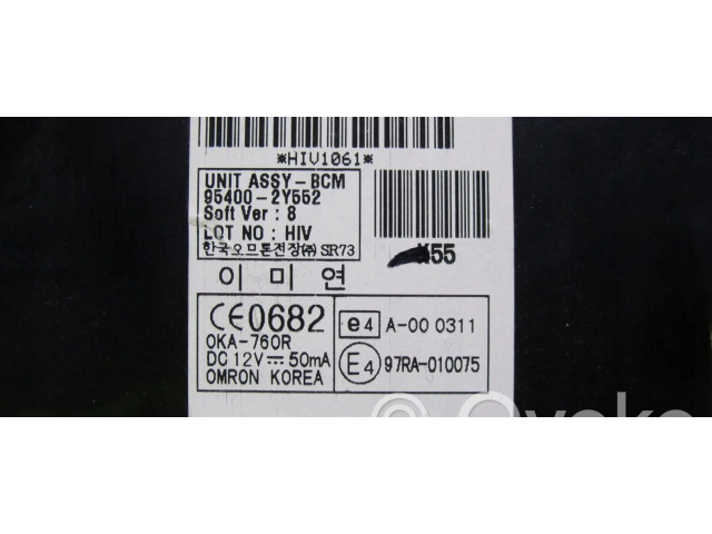 Pojistková skříňka Řídící jednotka BSM 954002Y552   Hyundai ix35 2010