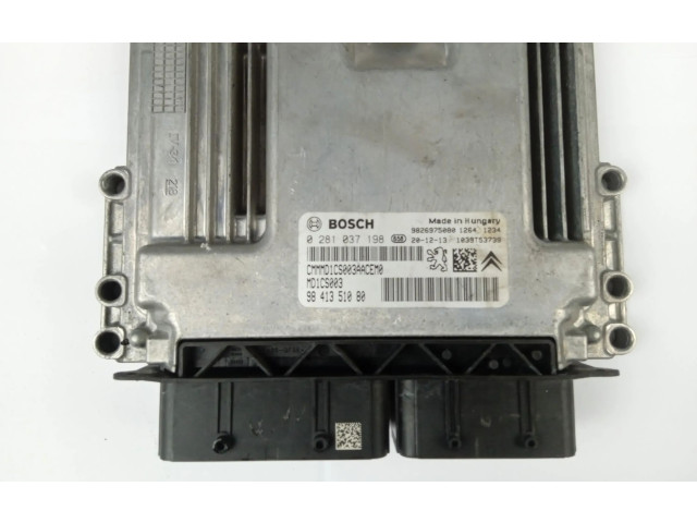 Řídící jednotka 9841351080, 0281037198   Peugeot 3008 II 2021
