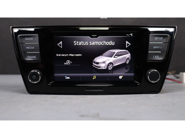 Радио/ проигрыватель CD/DVD / навигация 6V0035869J   Skoda Fabia Mk3 (NJ)