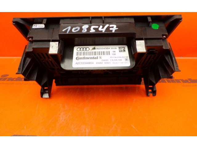 Блок управления климат-контролем 8P0820043BK, 8P0820043BK   Audi RS3 8PA