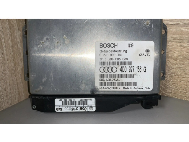 Блок управления коробкой передач 4D0927156G, 0260002384   Audi A8 S8 D2 4D