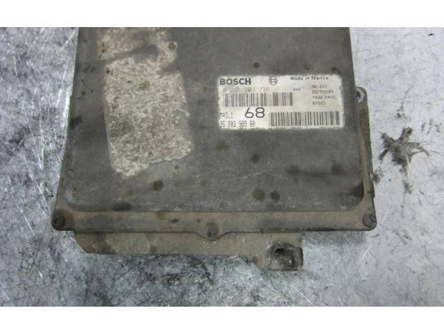 Řídící jednotka 9620398980   Peugeot 106 