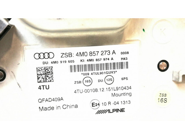 Дисплей    4M0857273A, 4M0857974A   Audi Q7 4M