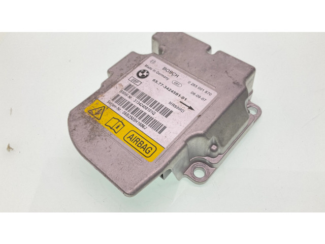 Блок подушек безопасности 3424581, 0285001870   BMW X3 E83