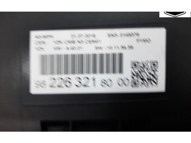 Přístrojová deska  Opel Crossland X 2018 769167680U, 3549711  