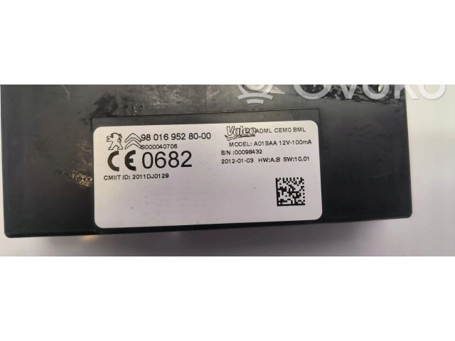 Řídící jednotka 980169528000   Peugeot 508 RXH 2012