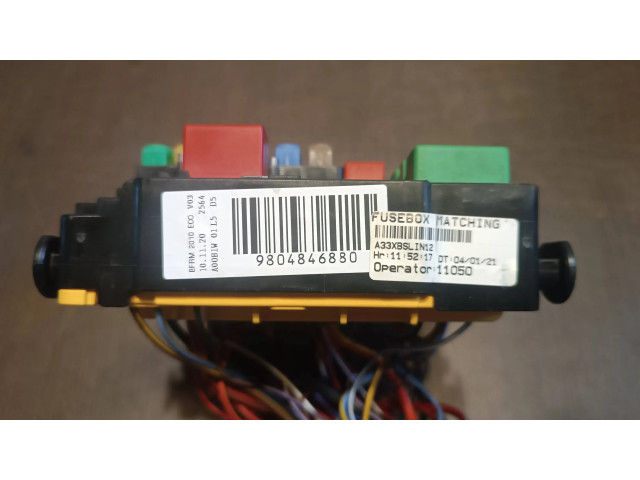   Pojistková skříňka 9804846880   Citroen C3 Aircross 2020
