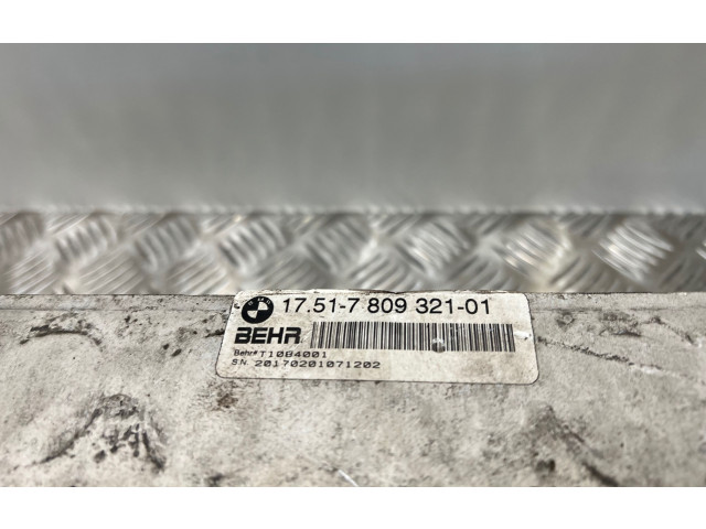 Радиатор интеркулера 7809321, 17517809321   BMW X5 F15       