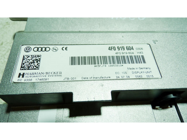 Дисплей    4F0919604   Audi A6 S6 C6 4F