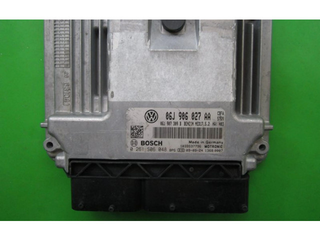 Блок управления двигателем Блок управления 06J906027AA, 0261S06048   Volkswagen Tiguan