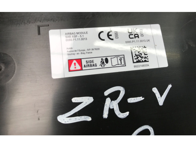 Подушка безопасности в сиденье 662214800A, 0080P1110013   Honda ZR-V