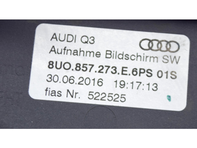 Дисплей    8U0857273E   Audi Q3 8U